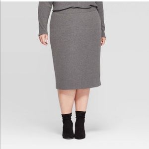 Ava & Viv Sweater Pencil Skirt